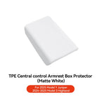 YZ for Tesla Model 3 Y Highland Juniper TPE Soft Case Center Console Arm Rest Lid Armrest Cover Accessories