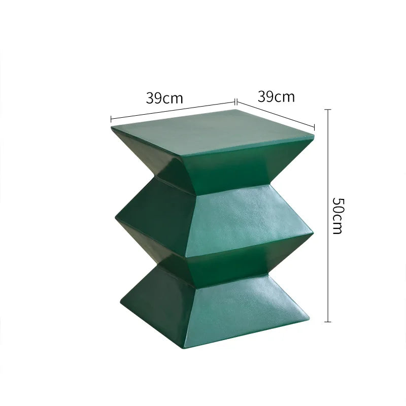 Nordic Designer Side Table B&B Small Round Table Creative Small Coffee Table Ins Internet Celebrity Cream Style Sofa Side Table