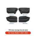 YZ For Tesla Model Y Model 3 Highland 2024 Tesla Door Side Storage Box Front Rear Side Interior Storage Modification Accessories