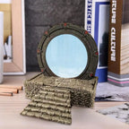 Star Gate Light Mirror Table Decoration LED Atlantis Universe Cosplay Prop Anime Collectable Home Ornament Sculpture Model Gift