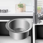1-10PCS Swan Drainage Blue Stainless Steel Sink Filter Basket Kitchenware Storage Basket Hanging Drainage Rack Sink Organiser