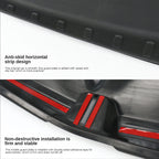 Trunk Protector Sill Guard For Tesla Model 3 Anti-Scratch Mat Rear Cargo Threshold Bumper TPE Pad Door ABS Side Cover Accessorie
