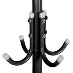 Coat Clothes Stand Multi Hook Metal Coat Hat Rack Tree Stand Clothes Bag Hanger Organizer for Home Bedroom Coat Hat Tree Stand