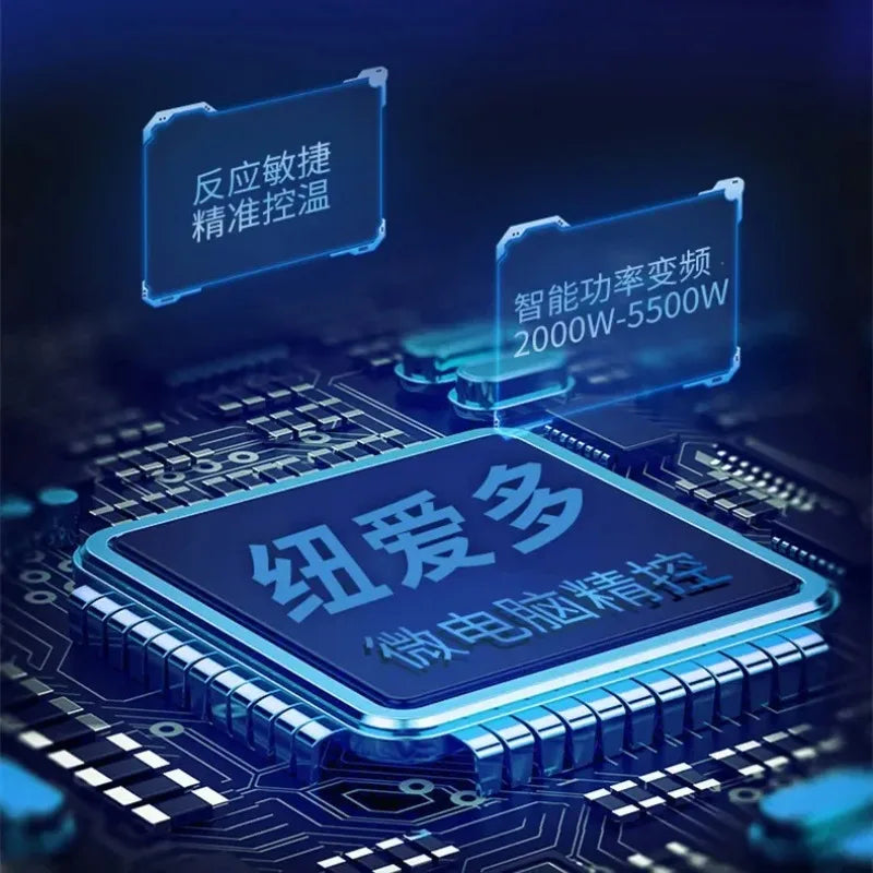 Instant Water Heater 220V 3000W-5500W Portable Electric Heaters for Bathroom Hot Water Shower and Home Kitchen Heating