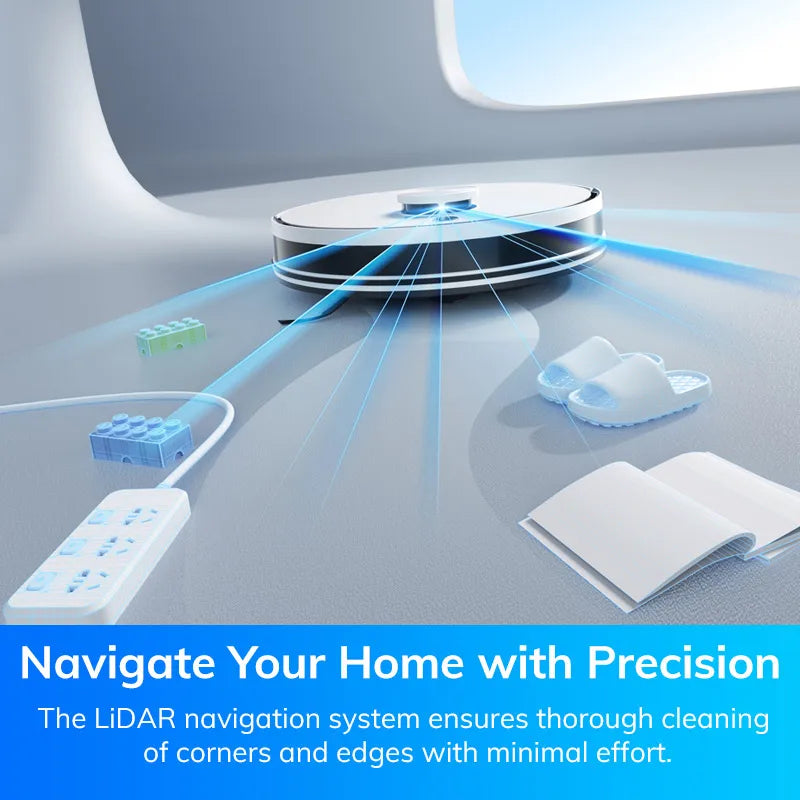 ILIFE A30 PRO 5000Pa Suction, Robot Vacuum and Mop Combo, Self emptying, 60 day capacity,  App/remote , 180 minute running time