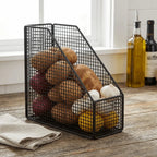 Space Saving Kitchen Storage Rack Breathable Large Capacity Condiment Rack Sturdy Rust-proof Seasoning Storage Basket Bathroom