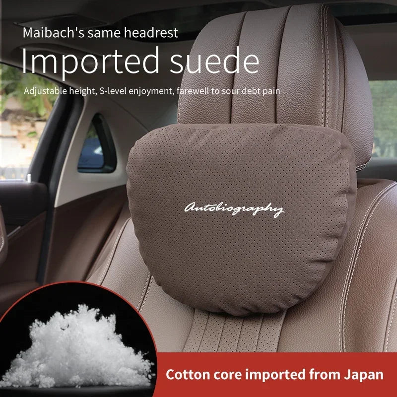 Car Interior Headrest Waist Rest For Land Rover Autogiography Auto Headrest Neck Support Seat Lumbar Cushion Soft Neck Pillow