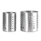 Kitchen Storage Basket Stainless Steel Cutlery Holder Chopstick Storage Holder Organizer Container Drainer Spoon Fork Chopsticks
