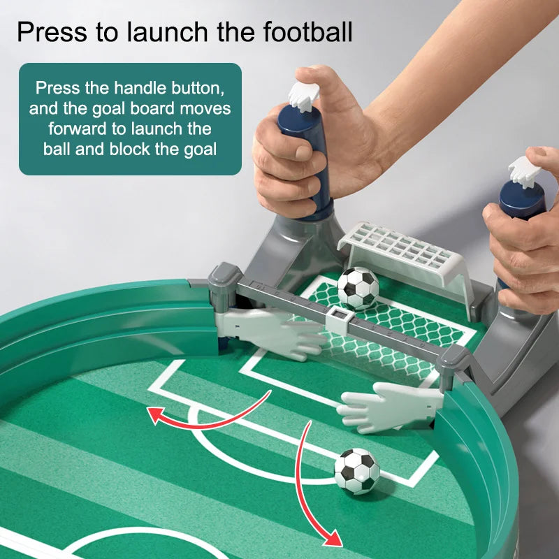 Portable Soccer Table - Desktop Foosball Board Game for Kids, Boys & Family Parties | AlluCanFind