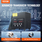 VEVOR 2L 3L 6L 10L 15L Ultrasonic Cleaner Lave-Dishes Portable Washing Machine Diswasher Ultrasound Home Appliances with Timer