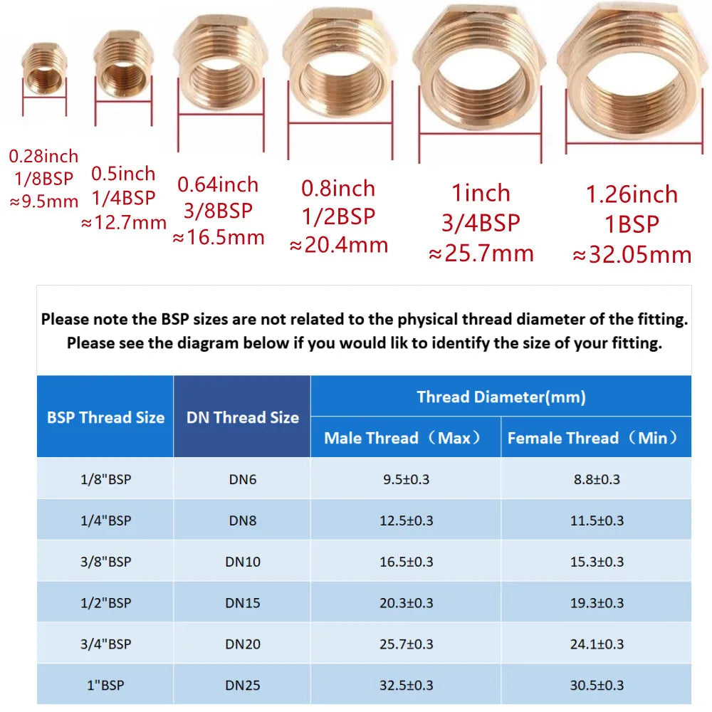 Brass Pipe Fitting 6/8/10/12/14/16mm Hose Barb Tail 1/8" 3/8" 1/4" BSP Male Connector Joint Copper Coupler Adapter