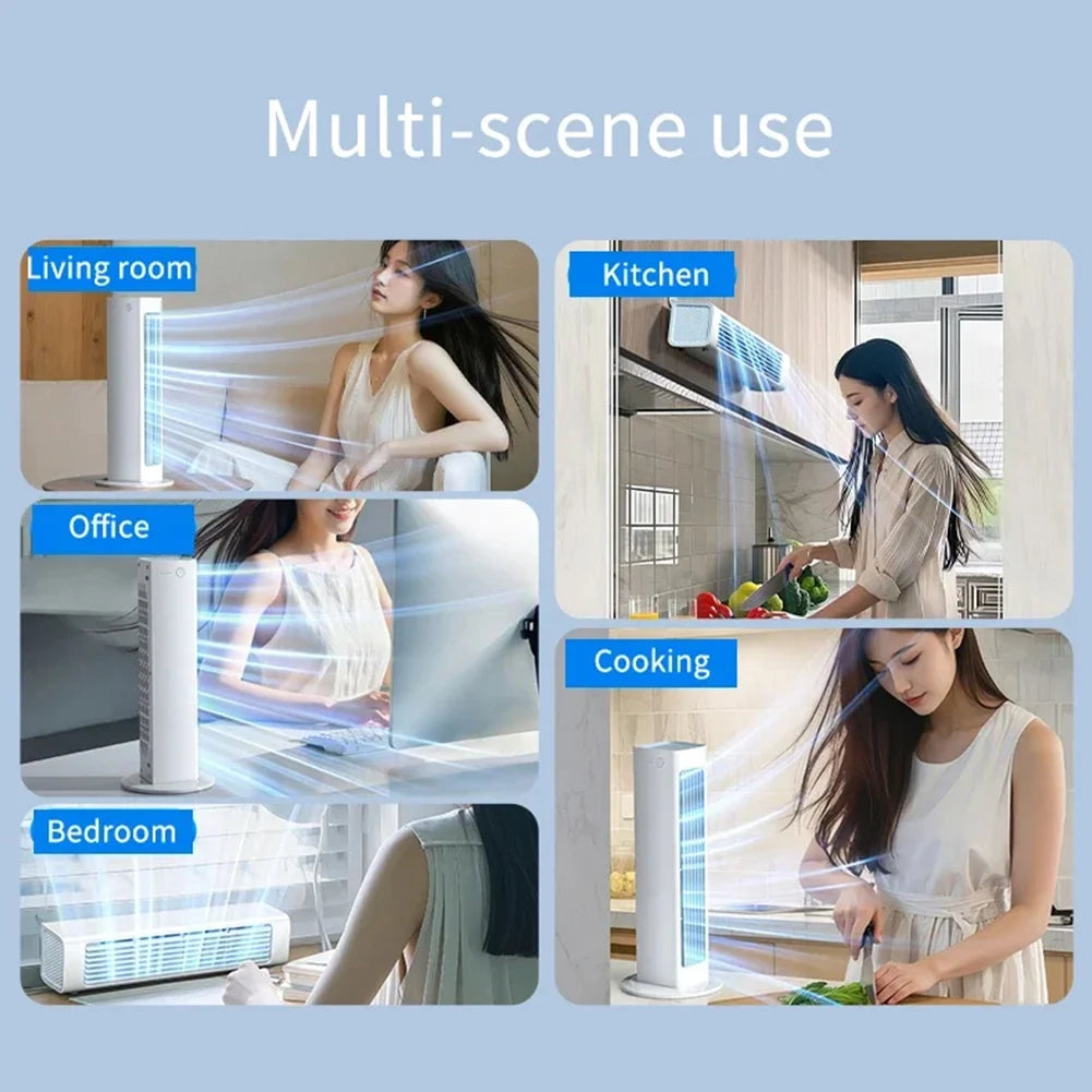 Eary Wall Mounted Silent Fan Office Home Air Cooler Strong Wind Wall H