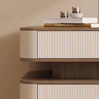Minimalist Modern Aesthetic Bedside Table With Drawers Design Storage Nightstand Space Saving Mesa De Noche Bedroom Furniture