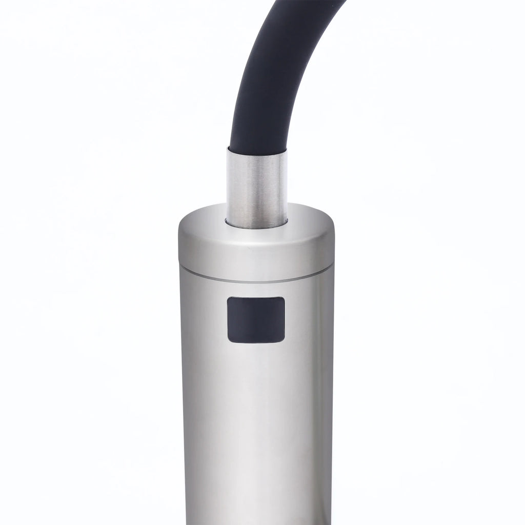 3000W Stainless Steel Kitchen Electric Faucet Rotatable Hose High Safety Hot and Cold Water Control Faucet