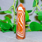 Carnelian Tower Crystal Natural Stone Quartz Home Decoration Minerals Reiki Craft Gifts Energy Healing Meditation Spiritual Love