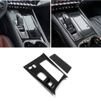 For Peugeot 508 2019 2020 2021 2022 CarbonFiber interior Accessories gear shfit panle steering wheel seat switch Air vent Cover