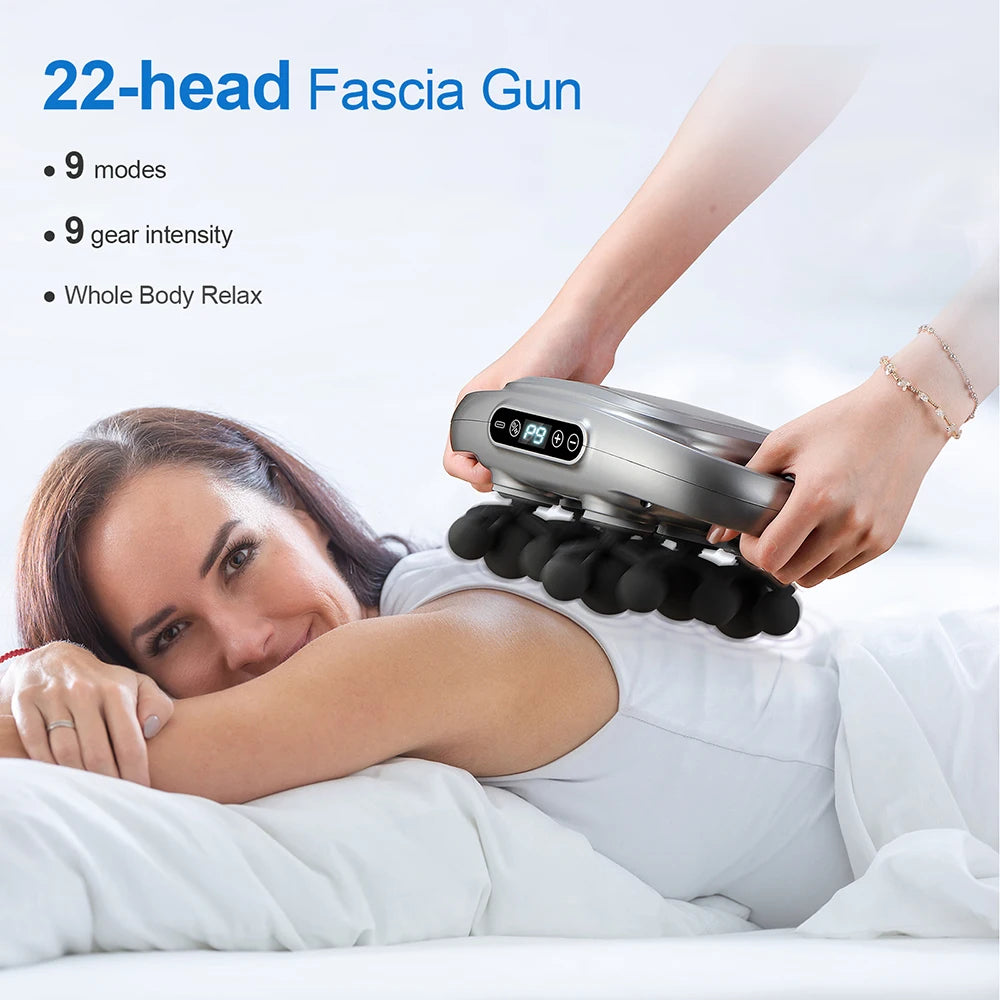 22-Head Fascia Massage Gun