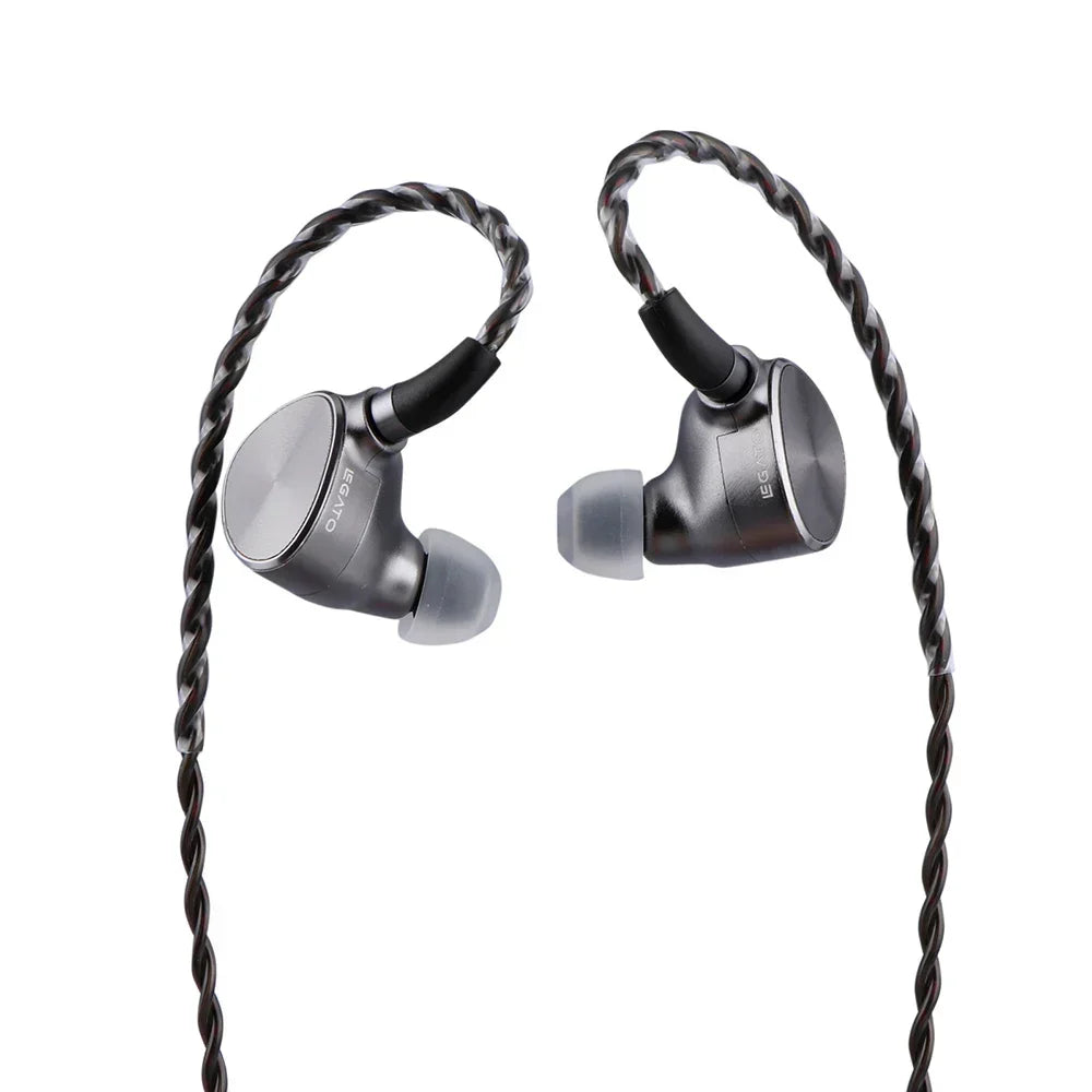7Hz Legato Headphone 2DD HiFi In Ear IEM Monitor Dual Dynamic Driver Earphone IEM with Detachable OCC 0.78mm 2Pin Cable