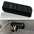 Glove Box USB Hub for Tesla Model Y 2021-2024 Model 3 2021-2023 4-in-1 Glovebox Docking Station Accessories for Dash Cam Flash
