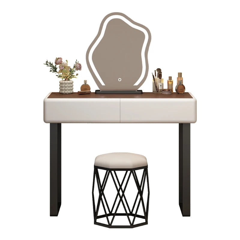 Small Bedroom Vanity Table Organizer Minimalist Chep Comfortable Dressing Table European Modern Penteadeira Postmodern Furniture