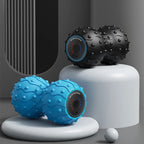 Rechargeable 5 Gears Vibrating Massage Ball Portable Peanut Massager Vibrating Foam Roller For Fitness Mobility Yoga Relaxation