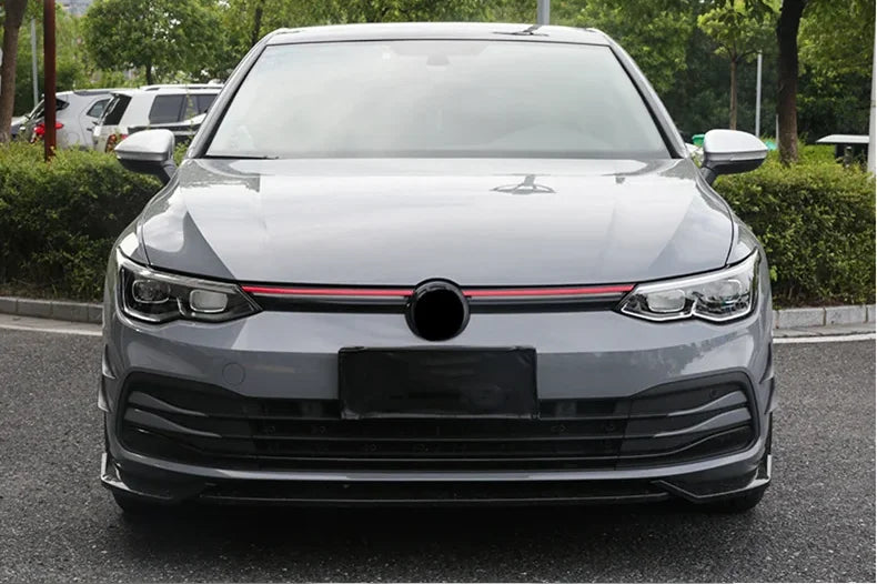 Car Front Bumper Grille Trim Grill Decoration Strip Covers for VW Golf 8 MK8 Accessories 2020 2021
