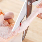 Stainless Steel Kitchen Scissors Powerful Chicken Bone Scissors Cook Shear Cut Multifunctional Scissors Chef Scissors Knife Tool