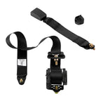 1x 3 Point Adjustable  Belts Universal For Rear Side Seats Of Trucks