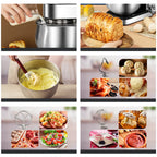 5L Stand Mixer Kitchen Aid Food Blender Cream Whisk Cake Dough Mixers With Bowl Stainless Steel Chef Machine Charm Sonifer