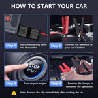 12V Portable Car Jump Starter Automatic Battery Booster Charger