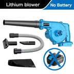 Electric Air Blower Portable Cordless Handheld Leaf Computer Dust Collector Snow Blowing Cleaner Tools For Makita 18V Battery