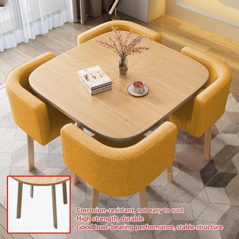 Modern Round/Square Dining Table Set