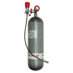 Acecare 4500Psi 300Bar 6.8L Carbon Fiber Cylinder High Pressure Air Tank HPA Fill Station Regulating Valve Scuba Diving M18*1.5