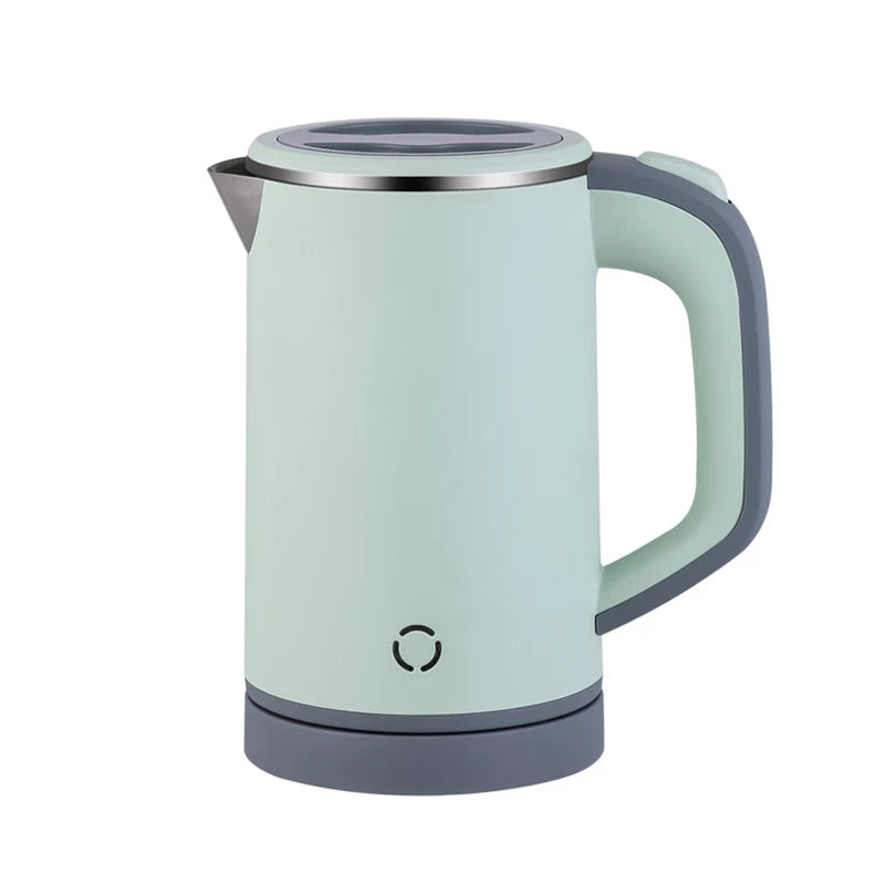 110V/220V Travel Electric Kettle MINI Boiling Teapot Cup Heater Portable Stainless Steel 0.8L Hot Water Quick Heating Pot Boiler