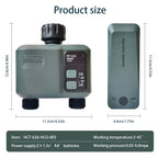 2025New WIFI+RF433mhz Garden Watering Timer Smart Sprinkler Drip Irrigation System Built-in Water Flow Recorder Controller TUYA