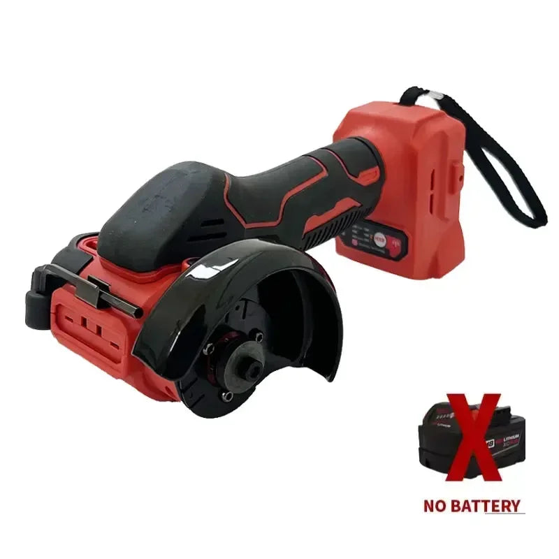 Fit Milwaukee Cordless Angle Grinder 3 Inch Polishing Machine Mini Diamond Cutting Grinding Cut OFF Tools for 18V 20V Battery