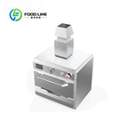 Customized Restaurant Hotel Kitchen High Quality Stainless Steel Commercial Fruit Wood Charcoal Steak Grill Oven