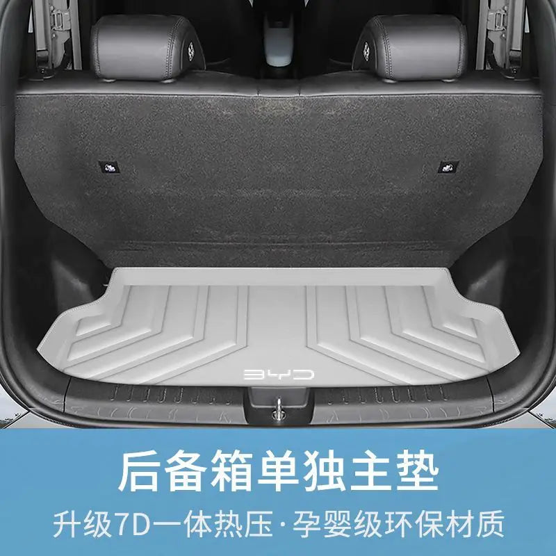 New Style Custom Cargo Liner for BYD Dolphin Mini 2025 Interior Accessories Waterproof Haiou Trunk Protection Anti-dirt Mat