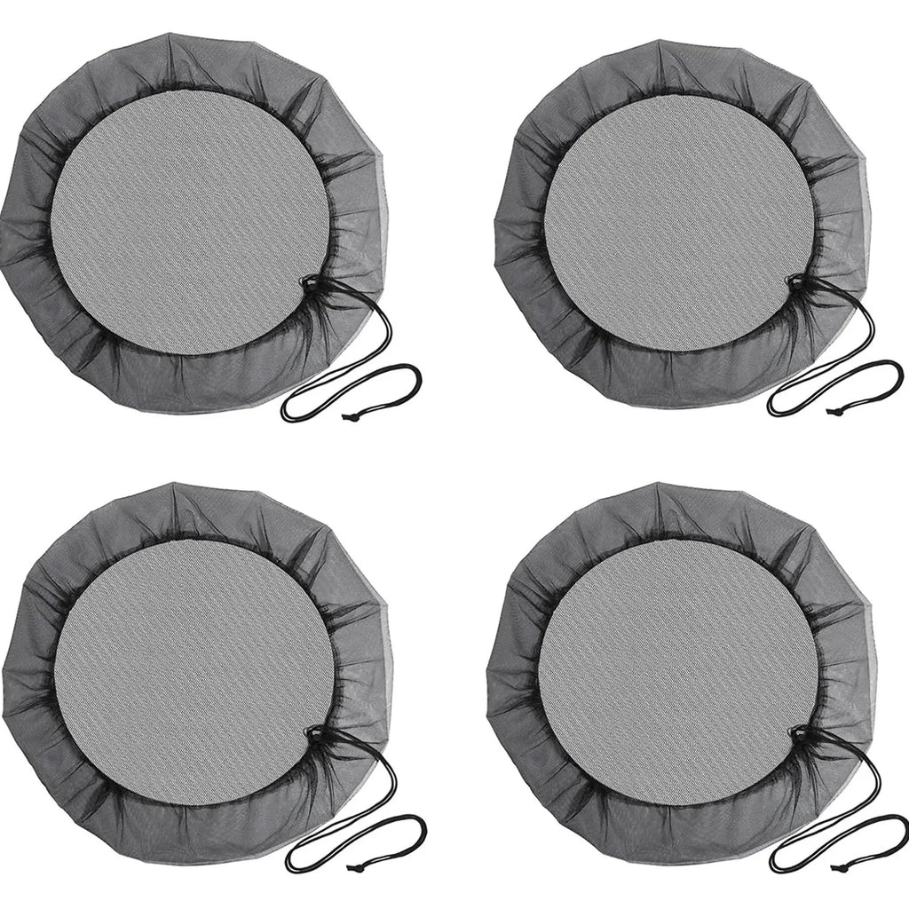 Rain Barrel Cover PE Mesh Anti-Mosquito Netting Outdoor Water Tank Protection Durable Rainwater Harvesting Collection Bucket