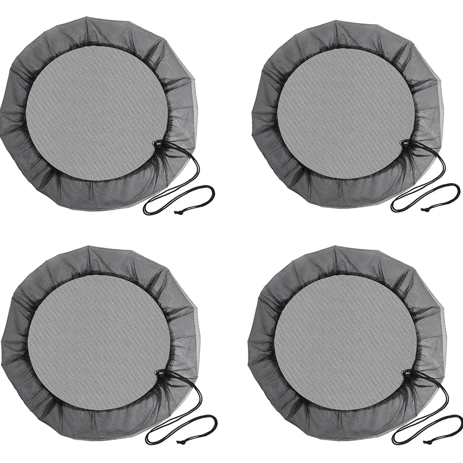 Rain Barrel Cover PE Mesh Anti-Mosquito Netting Outdoor Water Tank Protection Durable Rainwater Harvesting Collection Bucket