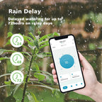 Smart Garden Watering Timer Wifi Automatic Drip Irrigation Controller Water Valve Garden Automatic Watering System