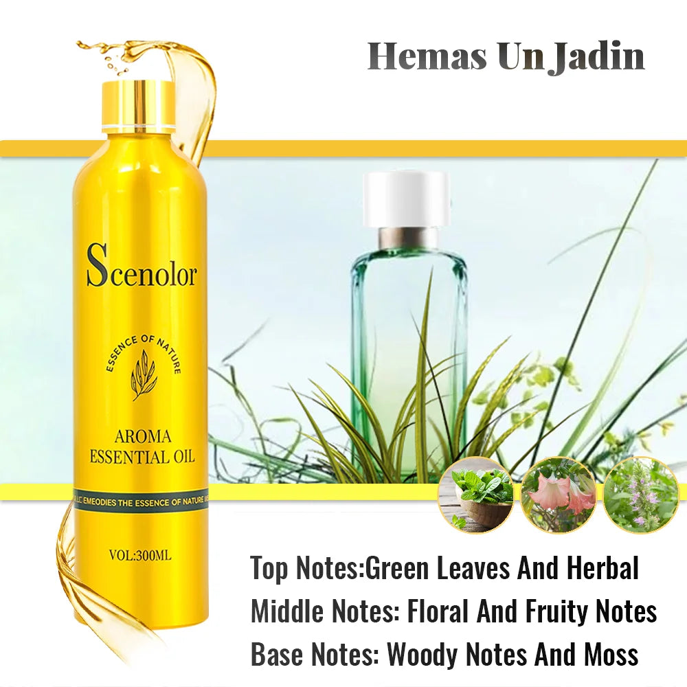 300ml French Oud Fragrance Oil - Long-Lasting Hotel & Home Perfume