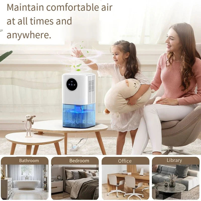 2025 NEW Multifunctional intelligent dehumidifier home portable large
