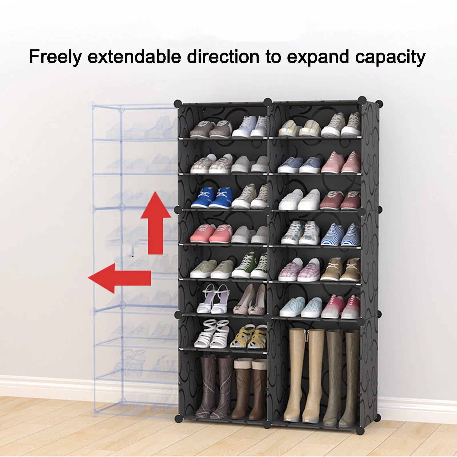 Tall Shoe Rack