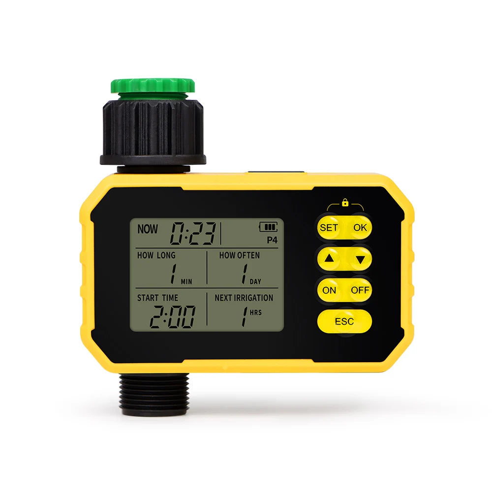 WIFI Smart Garden Water Timer Solar Charging Automatic Sprinkler Timing Outdoor Farm Drip Irrigation Controller with Rain Sensor