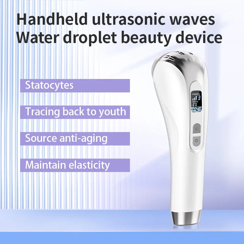 New Focused Radio Frequency Ultrasonic Wave Machine High Frequency Facial Beauty Instrument Firming Skin Care Anti-Wrinkle Tool