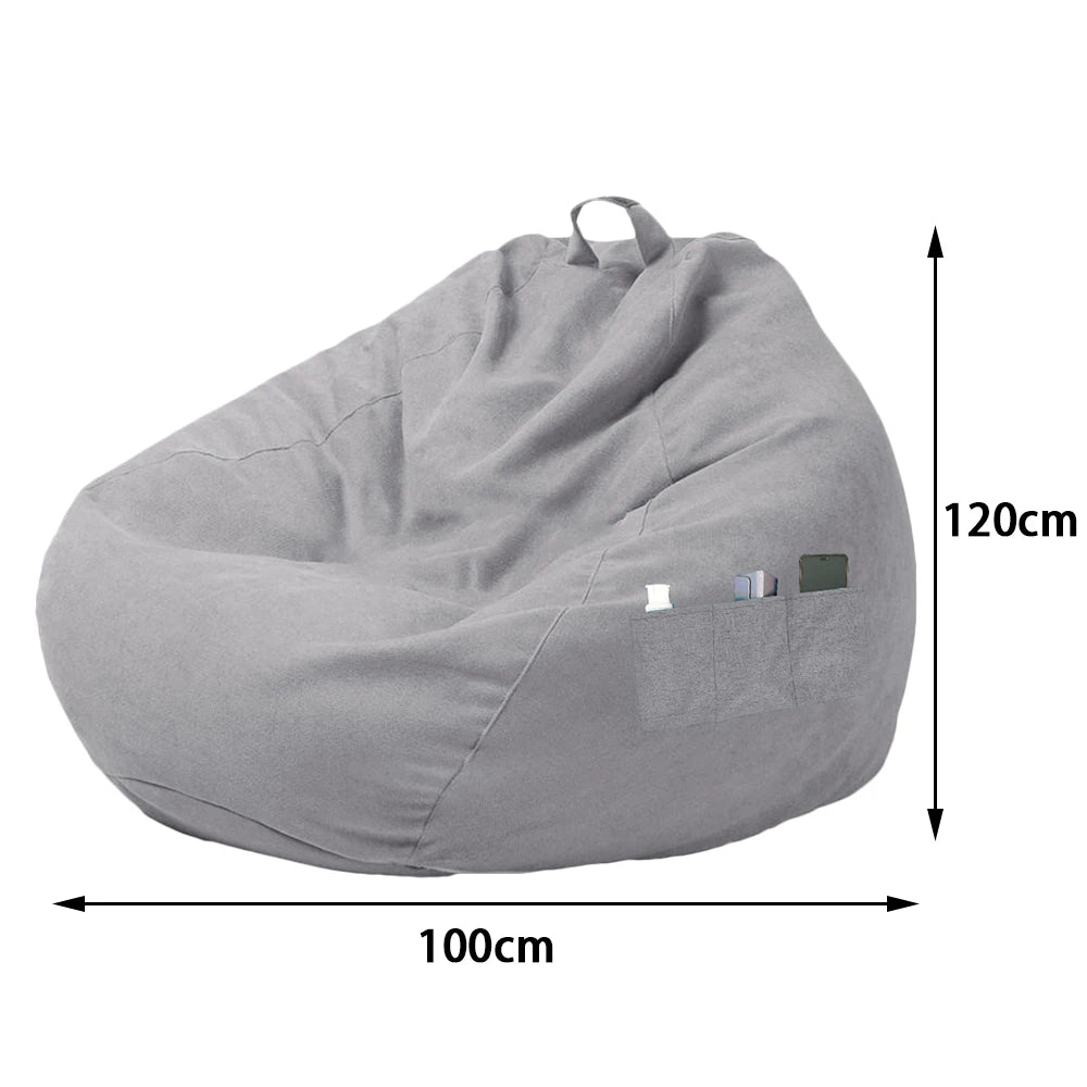 Large Bean Bag Chair Sofa Cover