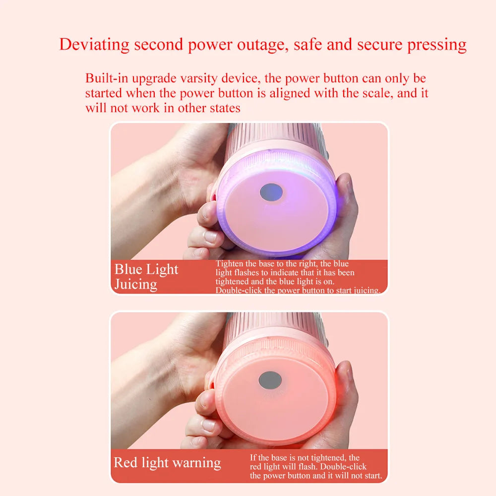 USB Portable Mini Electric Blender - Fresh Fruit Juicer & Smoothie/Ice Maker | AlluCanFind