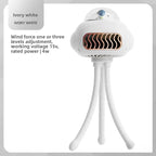 Portable Leafless Fan Octopus Design USB Charging Small Table Fan for