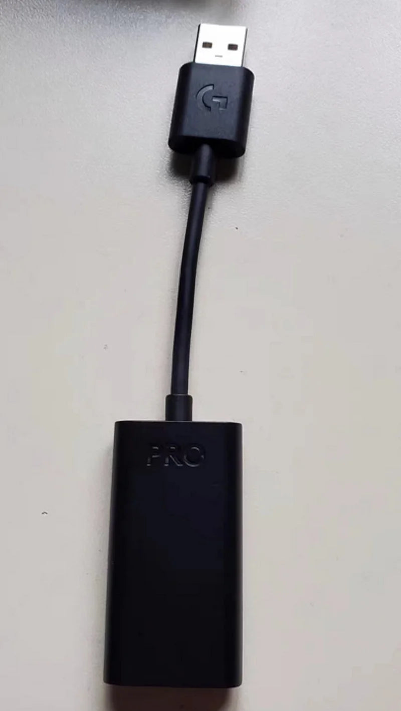 Original Spare parts for Logitech G Pro X headset Replacement Hinge buckle Adapter Receiver,Microphone,audio card,Audio cable